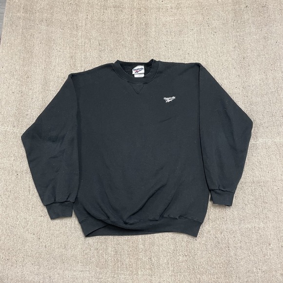 Reebok Other - vintage Reebok blank sweatshirt mens large black‎ 1990s USA